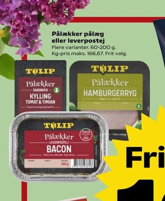 SuperBrugsen Pålækker pålæg eller leverpostej tilbud