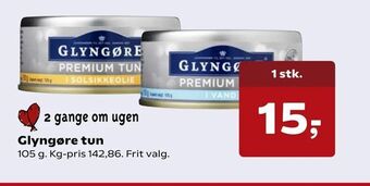 SuperBrugsen Glyngøre tun tilbud