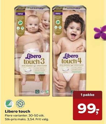 SuperBrugsen Libero touch tilbud