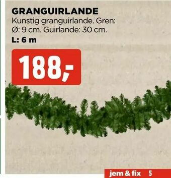 jem & fix Granguirlande tilbud