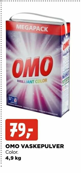 jem & fix Omo vaskepulver tilbud