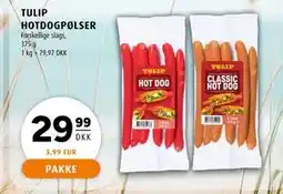 Scandinavian Park TULIP HOTDOGPØLSER tilbud