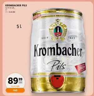 Scandinavian Park KROMBACHER PILS tilbud