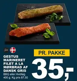 Let-Køb GESTUS MARINERET FILET A LA MØRBRAD AF DANSK GRIS tilbud