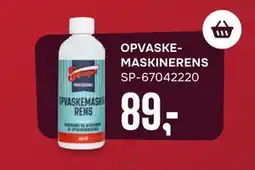 Skousen OPVASKE MASKINERENS tilbud