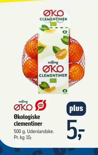 Føtex Økologiske clementiner tilbud