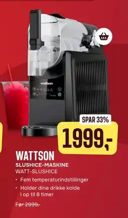 Skousen WATTSON SLUSHICE MASKINE tilbud