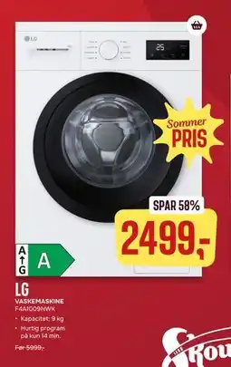Skousen LG VASKEMASKINE tilbud