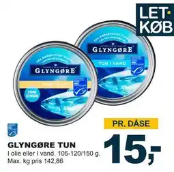 Let-Køb GLYNGØRE TUN tilbud