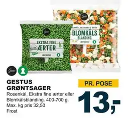 Let-Køb GESTUS GRØNTSAGER tilbud
