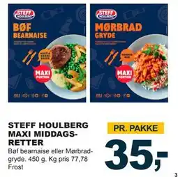 Let-Køb STEFF HOULBERG MAXI MIDDAGSRETTER tilbud
