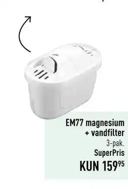 Imerco EM77 magnesium + vandfilter tilbud