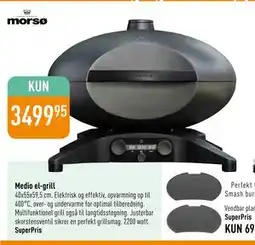Imerco Medio el-grill tilbud