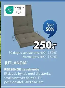 JYSK REBSENGE havehynde tilbud