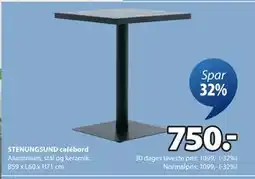 JYSK STENUNGSUND cafébord tilbud