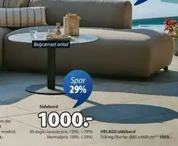 JYSK HELAGS sidebord tilbud