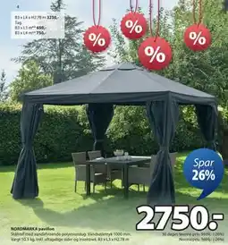JYSK NORDMARKA pavillon tilbud