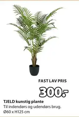 JYSK TJELD kunstig plante tilbud