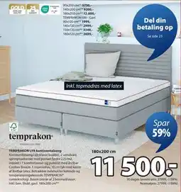 JYSK TEMPRAKON LYA kontinentalseng tilbud