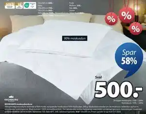 JYSK BESSEGGEN moskusdundyne tilbud