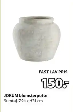 JYSK JOKUM blomsterpotte tilbud