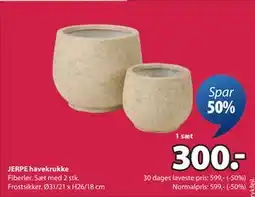 JYSK JERPE havekrukke tilbud
