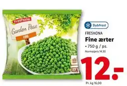 Lidl Fine ærter tilbud