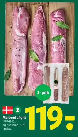 Coop 365 Mørbrad af gris tilbud