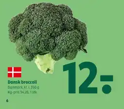 Coop 365 Dansk broccoli tilbud