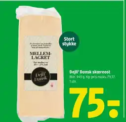 Coop 365 Dejli' Dansk skæreost tilbud