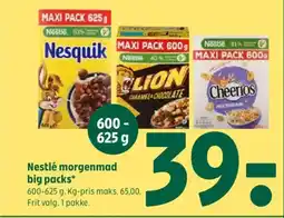 Coop 365 Nestlé morgenmad big packs tilbud