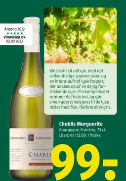 Coop 365 Chablis Marguerite tilbud