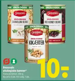 Coop 365 Beauvais økologiske bønner tilbud