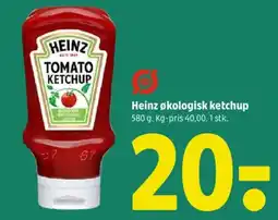 Coop 365 HEINZ økologisk ketchup tilbud