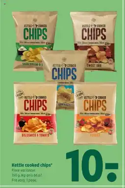 Coop 365 Kettle cooked chips tilbud