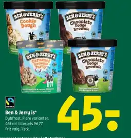 Coop 365 Ben & Jerry is tilbud
