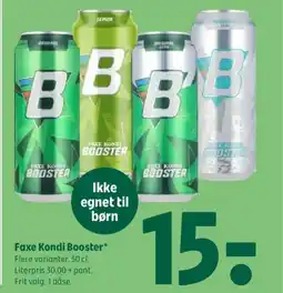 Coop 365 FAXE KONDI Booster tilbud