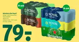 Coop 365 Heineken eller Royal tilbud