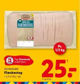 Lidl VILSTRUPGÅRD Flæskesteg tilbud