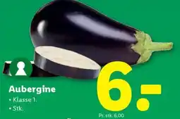 Lidl Aubergine tilbud