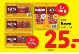 Lidl TULIP Bacon tilbud