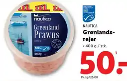 Lidl NAUTICA Grønlands- rejer tilbud