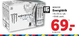 Lidl MONSTER Energidrik tilbud