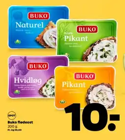 Netto BUKO Flødeost tilbud