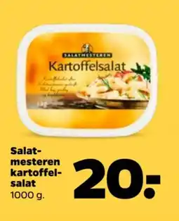 Netto SALATMESTEREN Kartoffel- salat tilbud