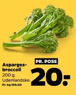 Netto Asparges- broccoli tilbud