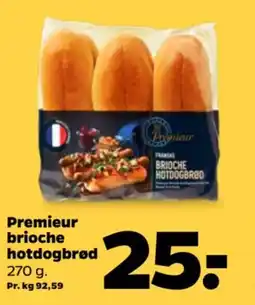 Netto Premieur brioche hotdogbrød tilbud