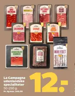 Netto La campagna udenlandske specialiteter tilbud