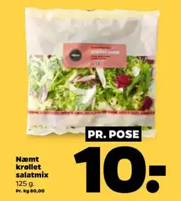Netto Næmt krøllet salatmix tilbud
