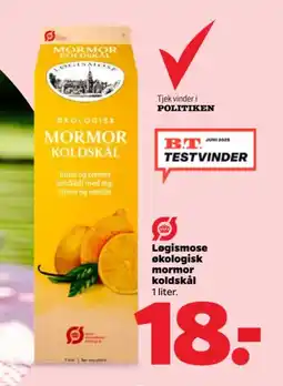 Netto Løgismose økologisk mormor koldskål tilbud